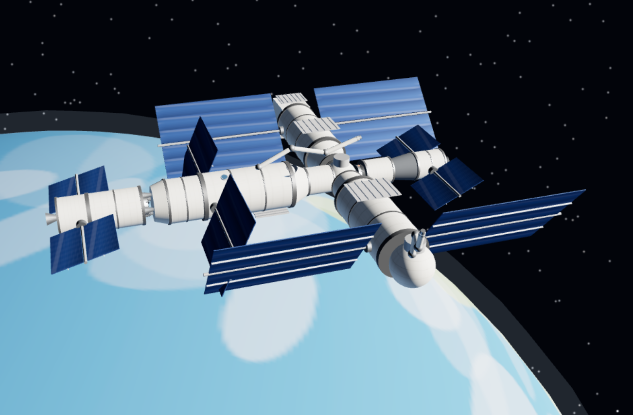 中国空间站 3D